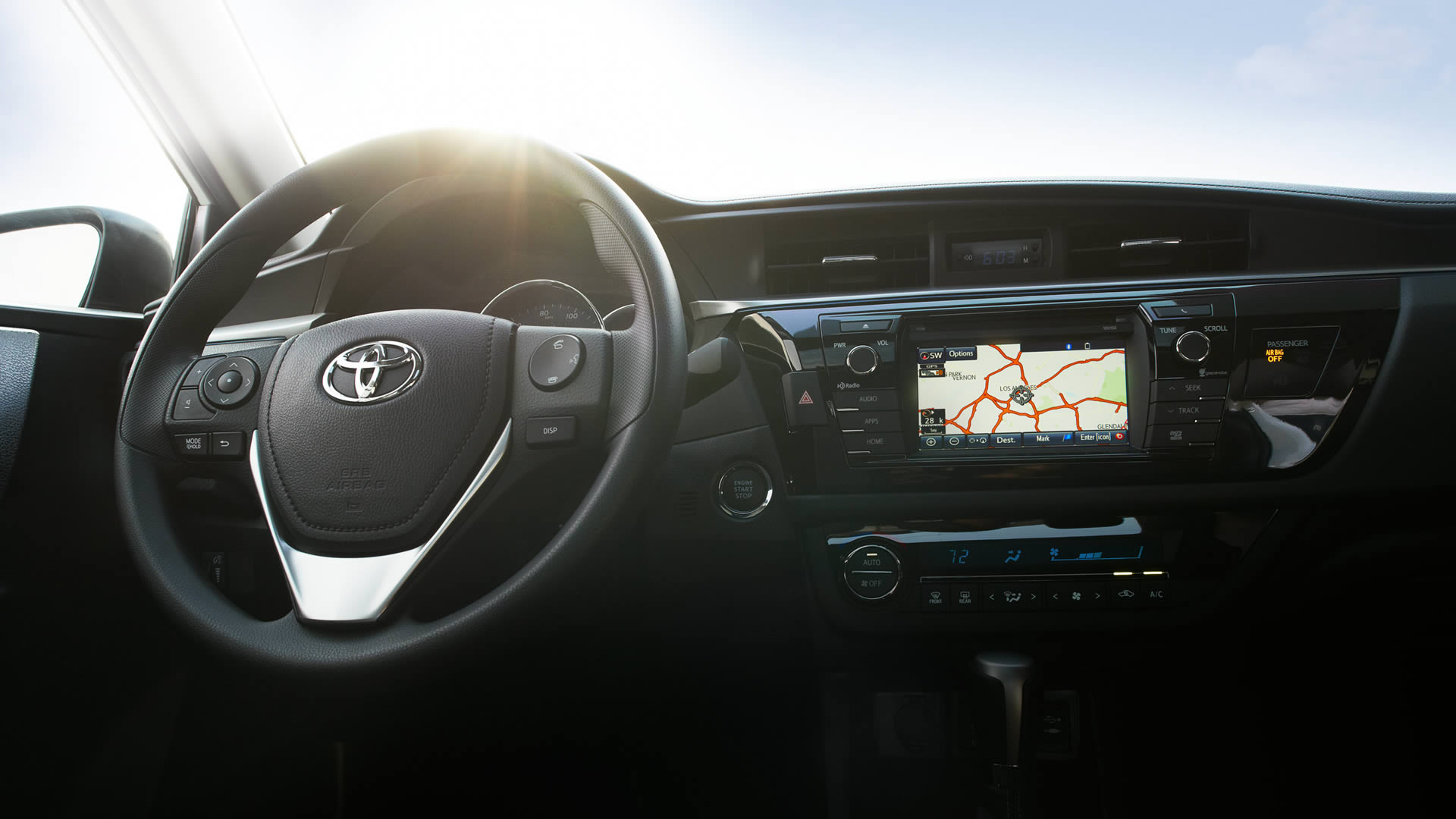 2016 Toyota Corolla Interior Rear